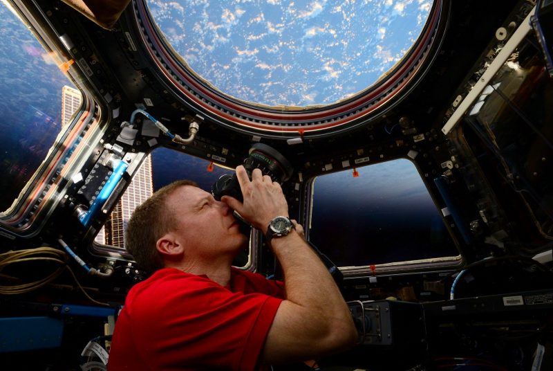 Astronaut Terry Virts takes a picture from space.