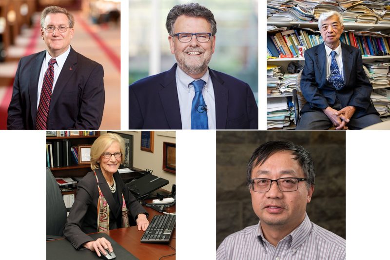 Five new fellows to the American Association for the Advancement of Science
