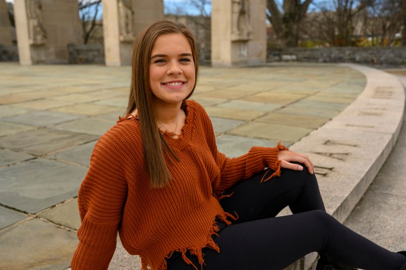 Class of 2022 president Danielle Panico