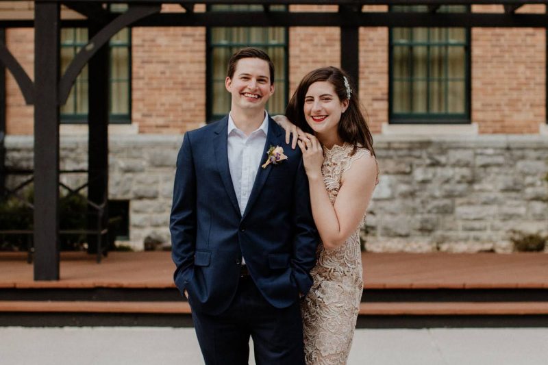 Cody Roberts and Abby Winn eloped at the Hotel Roanoke after their wedding could not proceed as planned because of the Covid-19 pandemic