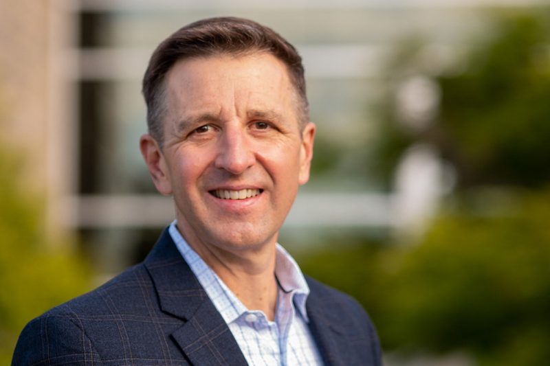 An image of new Corporate Research Center President and CEO Brett Malone ’90 ’91 ’96