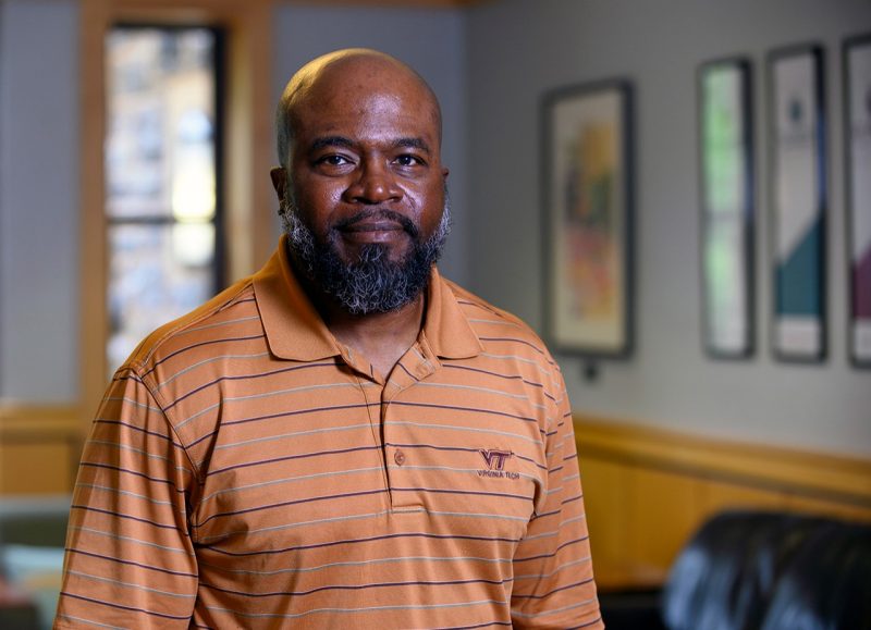 Virginia Tech Associate Dean of Students Anthony Scott