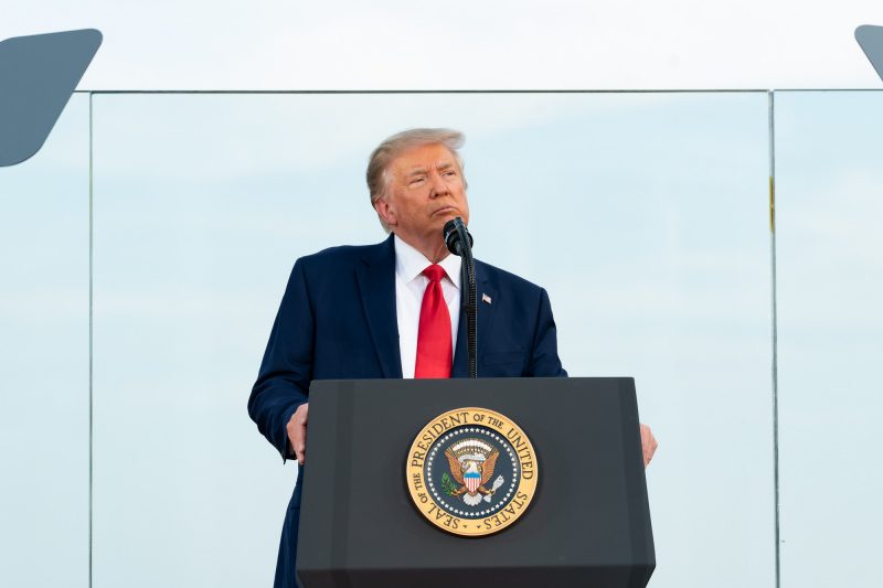 President Trump President Donald Trump speaks at an event on July 4, 2020.