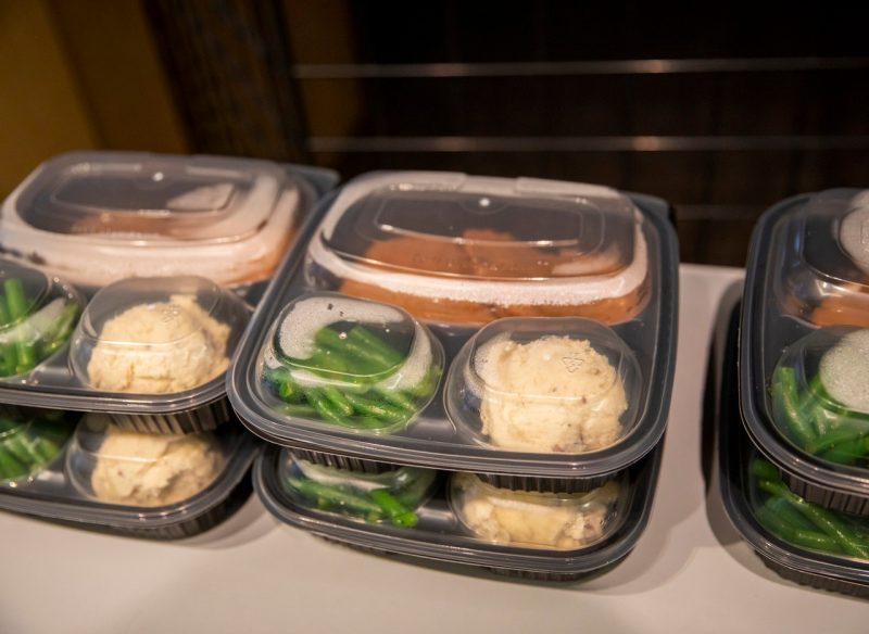 Sharing food is a great way to stay engaged with neighbors or family. Package food properly and, while following all social distancing and mask mandates, a care package can be delivered.