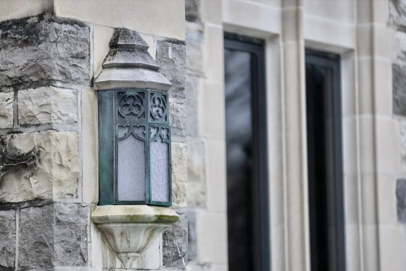 Detail of Newman Library