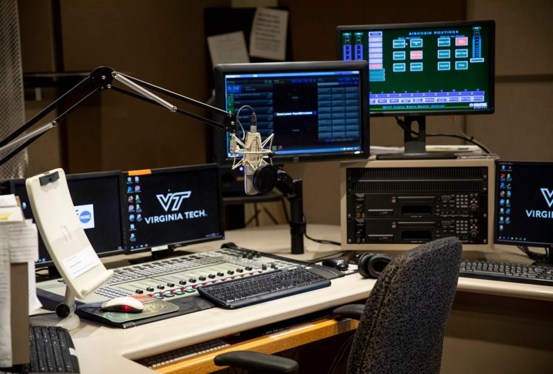 Studio for WVTF/Radio IQ
