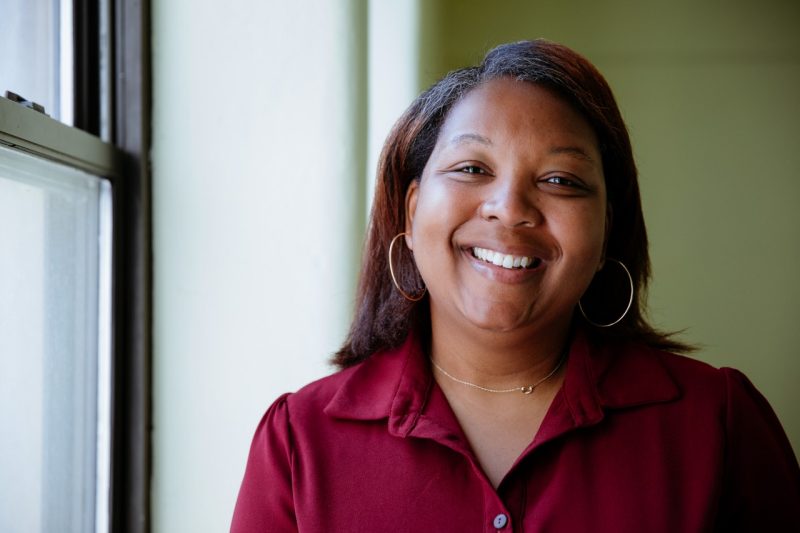 Tamara Cherry-Clarke, Virginia Tech's new assistant dean of students, first-generation student support and program director for GenerationOne living-learning community.
