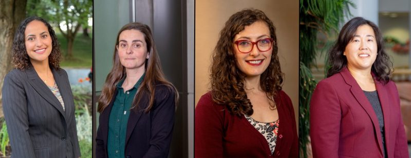 Renata Carneiro, Chloé Lahondère, Sarah Misyak, and Tiffany Drape received the College of Agriculture and Life Sciences 2021 diversity awards.
