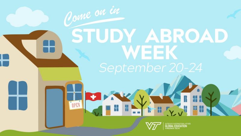 Study Abroad Week artwork