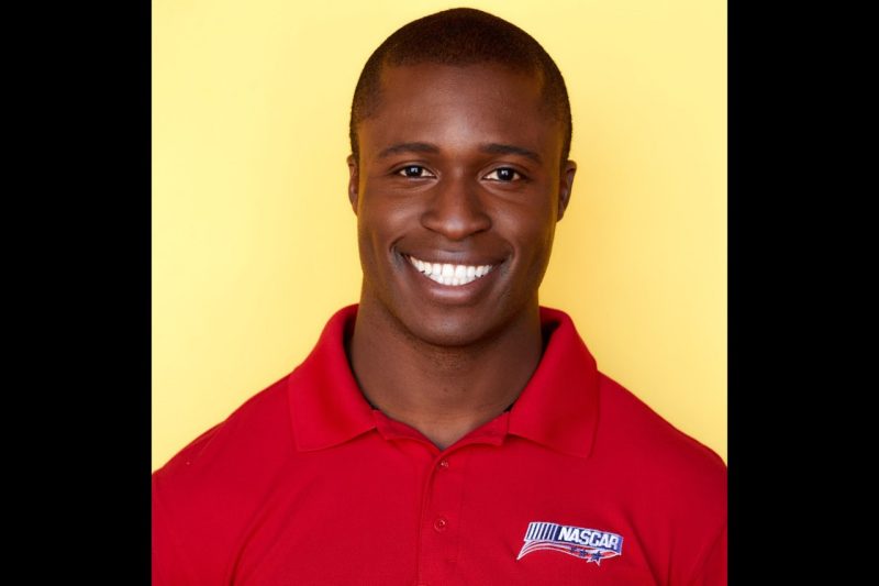 Jesse Iwuji NASCAR driver Jesse Iwuji.