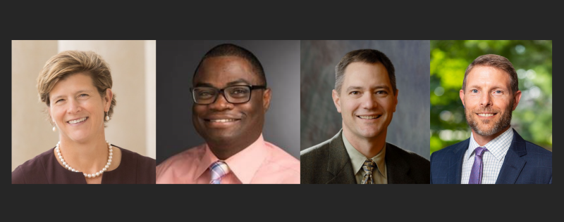 COS-dean-finalists four finalists headshots