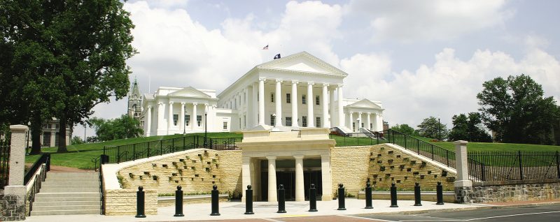 Image of the Virginia state capitol