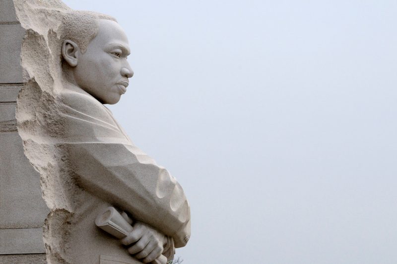 The memorial to Martin Luther King Jr. in Washington, D.C. 
