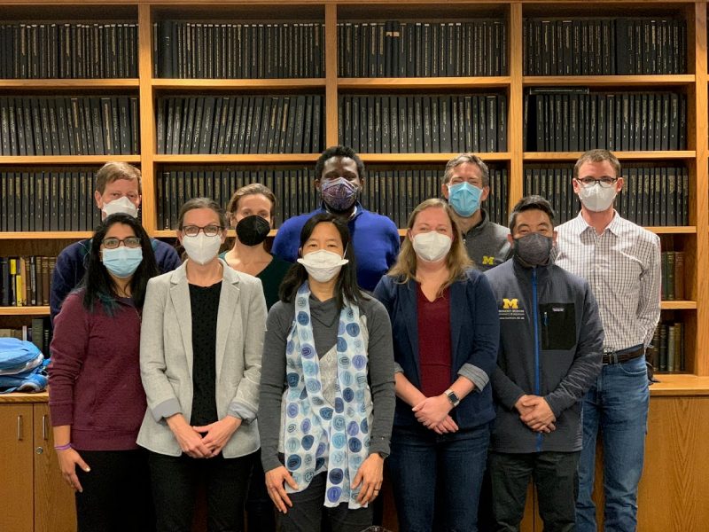 Photo of the Mitigate Flu team