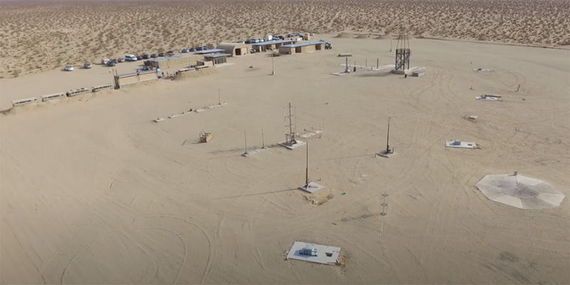 Friends of Amateur Rocketry site in desert