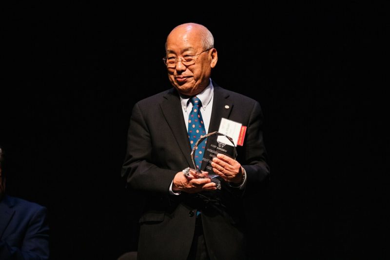 National Academy Member and University Distinguished Professor Roe-Hoan Yoon was honored with the lifetime achievement award at the inaugural Celebrating Innovation event, held at the Moss Arts Center. 