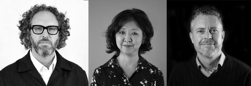 Headshots of the three faculty members in collage image.