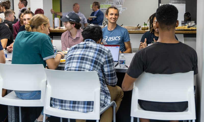 Students at Apex Center's Startup Weekend