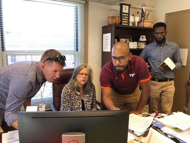 Cyber Navigator field test participants gained real-world experience enhancing election cybersecurity in municipalities across the commonwealth. Pamplin College of Business photo.