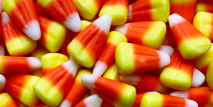 Candy corn Pile of candy corn
