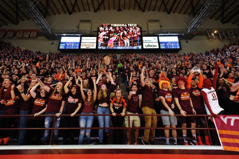 Crowd shot at Cassell Coliseum
