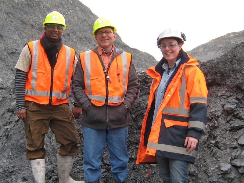 Bob Bodnar and colleagues at Macraes Mine, located on the South Island of New Zealand is the country’s largest active gold producing mine