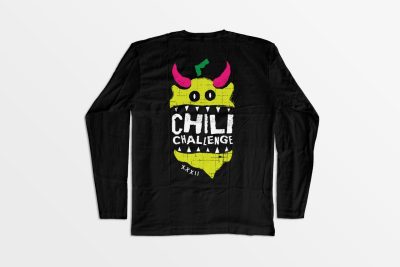 2022 Annual Chili Challenge Contestant Winner Shirt Back