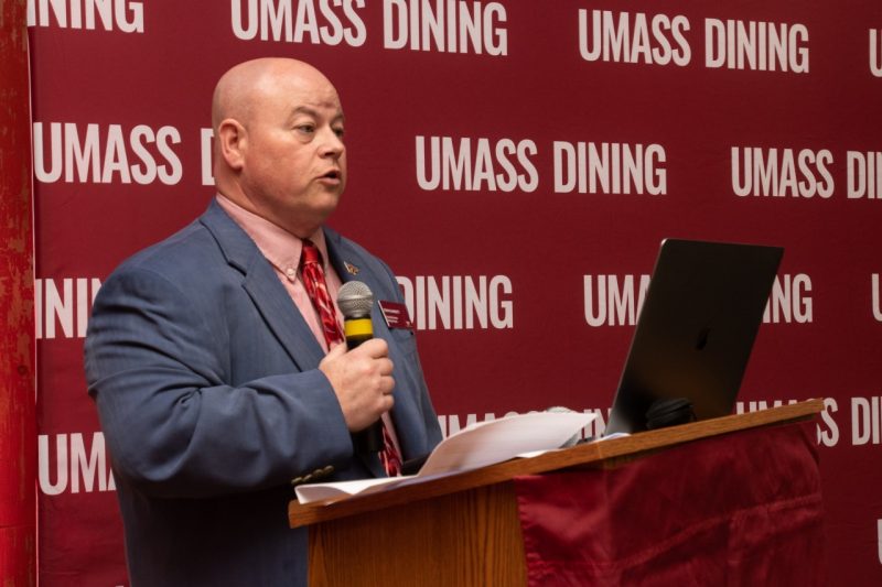 Associate Director John Barrett Speaking at Umass Dining 2023