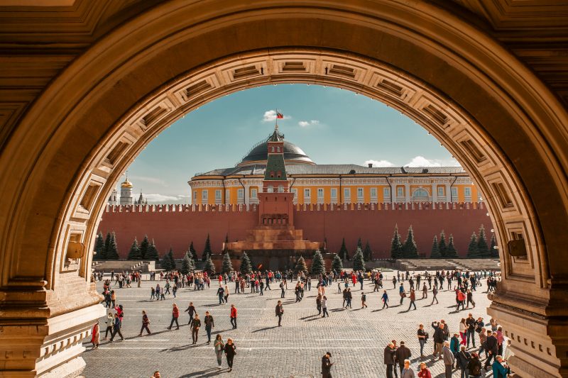Red Square in Moscow. Image courtesy Pexels