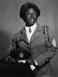 Portrait of Cheryl Butler MacDonald in her cadet uniform.