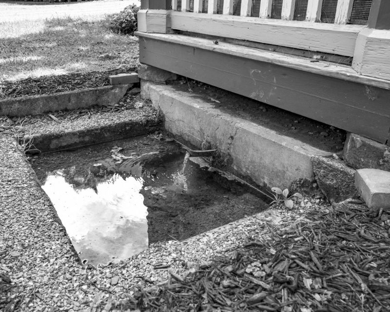 a sulphur spring