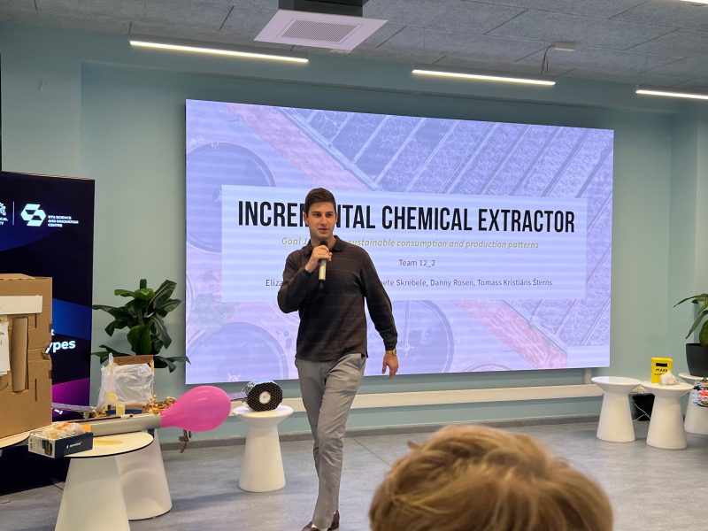 Danny Rosen, a senior computer science major, attended the First Annual International Student and Coordinator Assembly of the Vertically Integrated Projects program in Riga, Latvia.