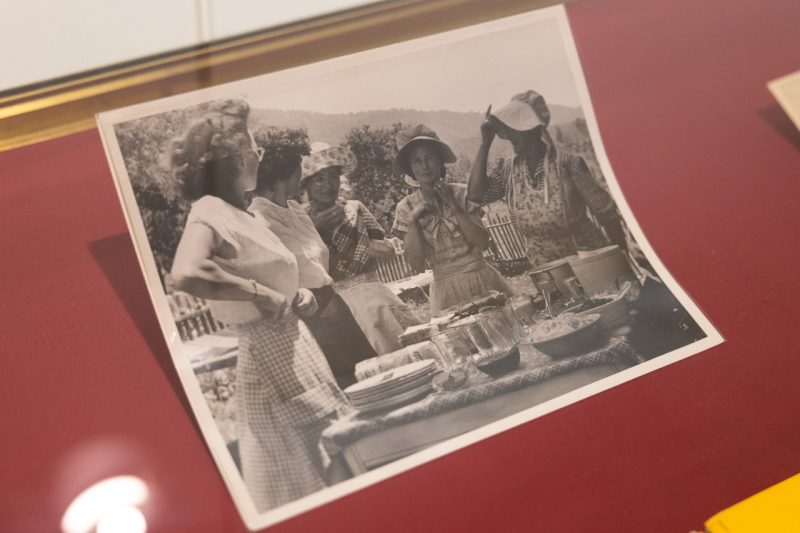 a picture of Appalachian women working on a cooking project
