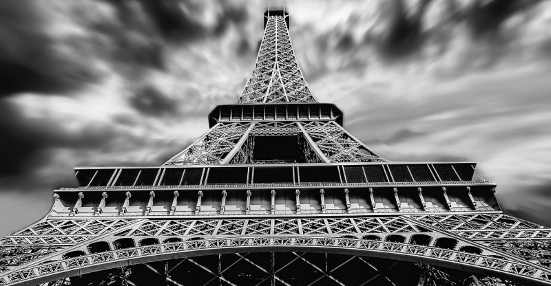 The Eiffel Tower. Photo courtesy of Pixabay.