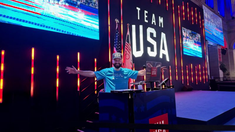 James Morrison at Team USA House