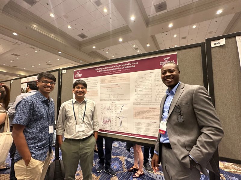 From left to right: Didar Islam, Anubhab Gupta, Leonard-Allen Quaye