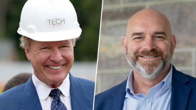 John R. Lawson ‘75 and Bob Broyden ‘87