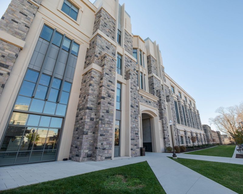 Exterior of Holden Hall.
