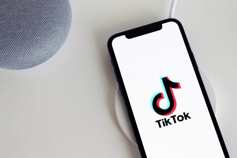 TikTok app on a smart phone. Image courtesy Pixabay
