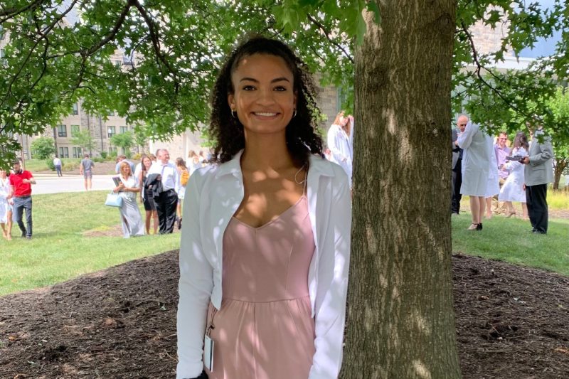 Marissa Vincent Marissa Vincent standing under a tree