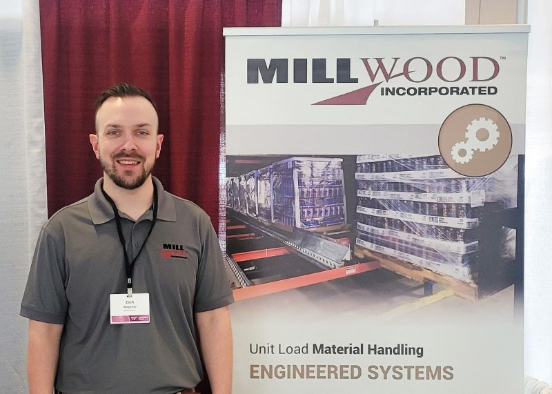 Millwood Zach Wegener represented Millwood Inc. at HokiePack.