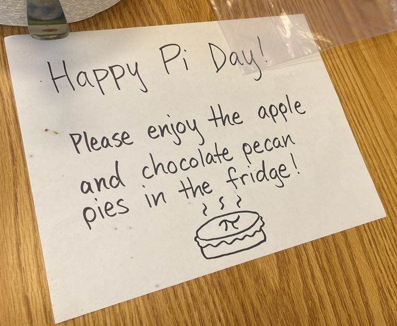 Pi Day note