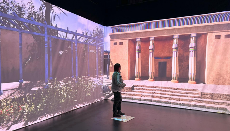 VR exhibition of Meketre project