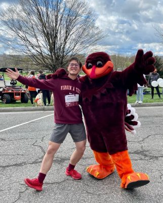Baiyi Zhang and HokieBird