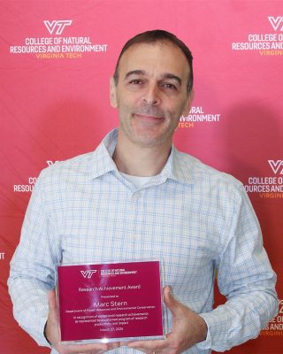 Marc Stern Marc Stern won the Research Achievement Award