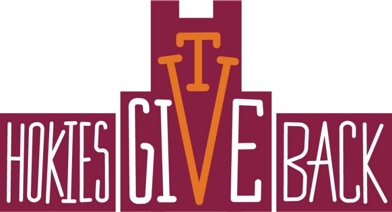 Hokies Give Back logo
