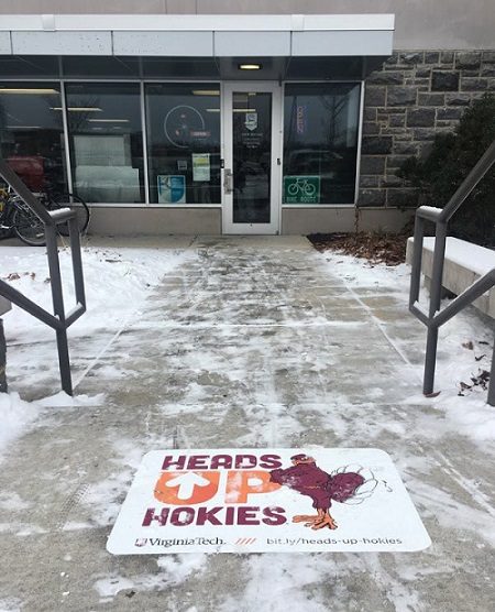 Heads up Hokies winter